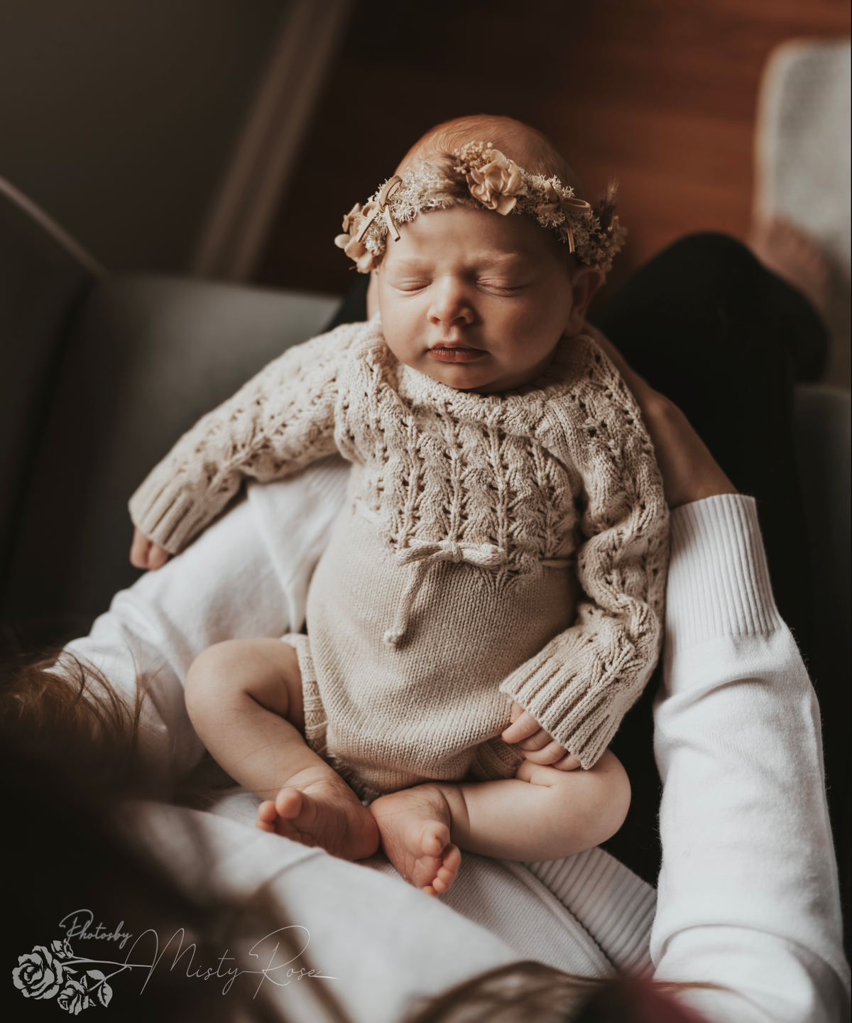 OLIVE & CRADLE - Zoya Knitted Sweater Romper