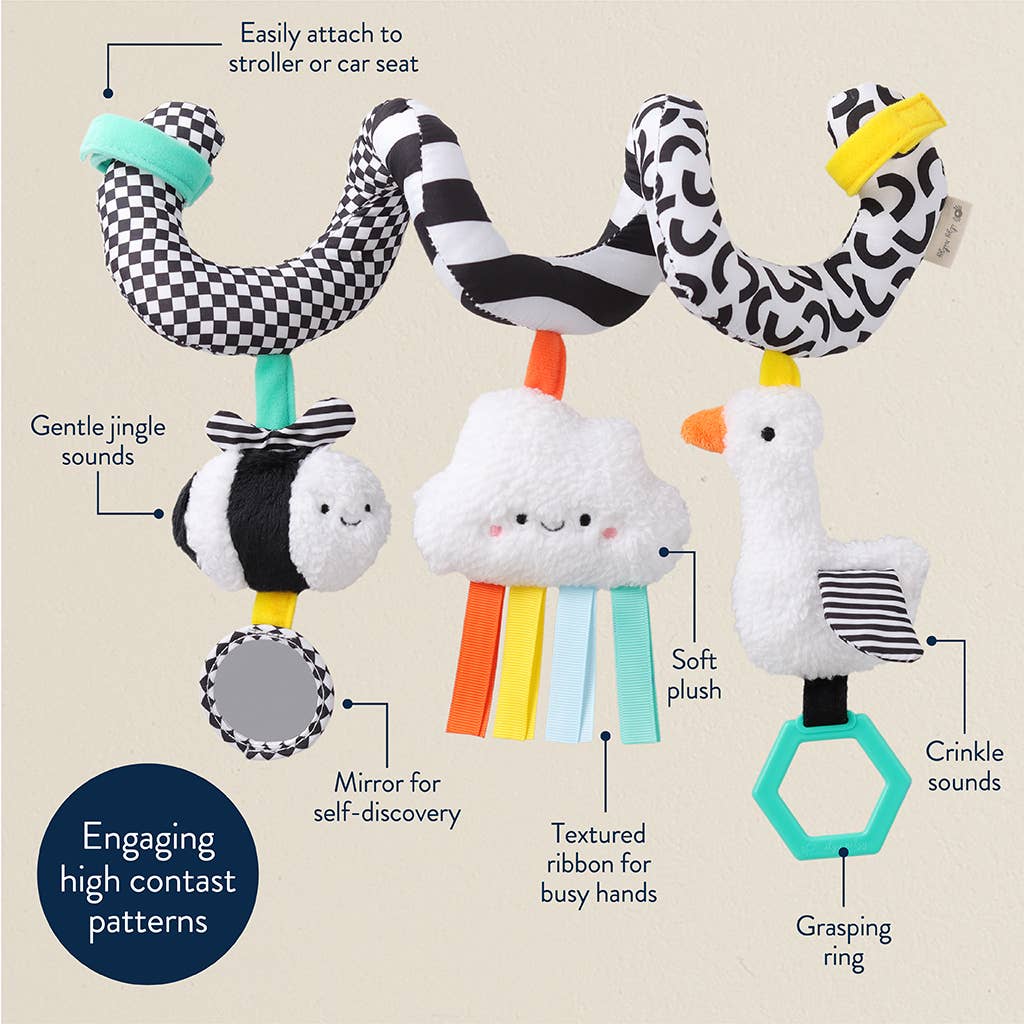 Itzy Ritzy - Itzy Bitzy Spiral Car Seat Activity Toy