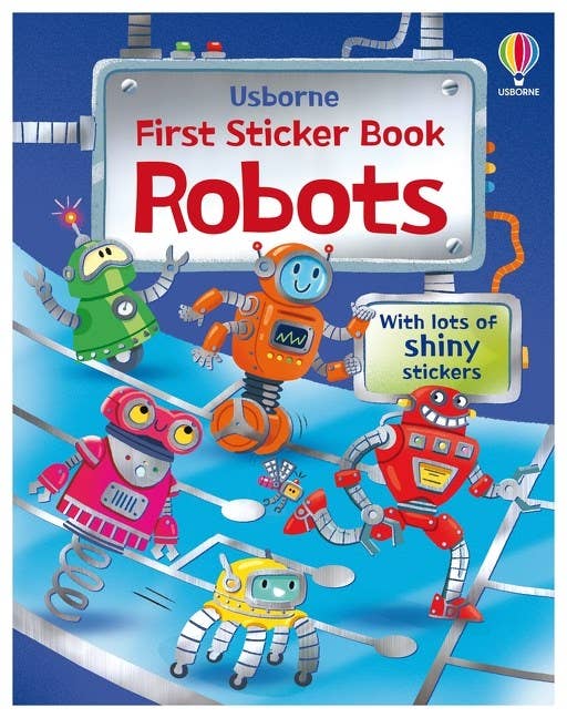 HarperCollins - First Sticker Books Robots: Usborne