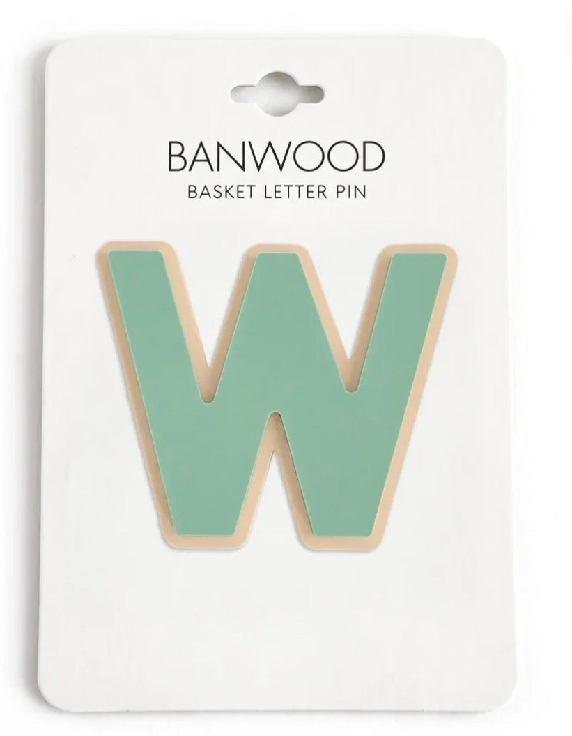 Banwood - Basket Letter Pins - Alphabet