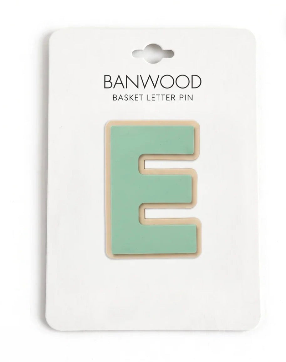 Banwood - Basket Letter Pins - Alphabet