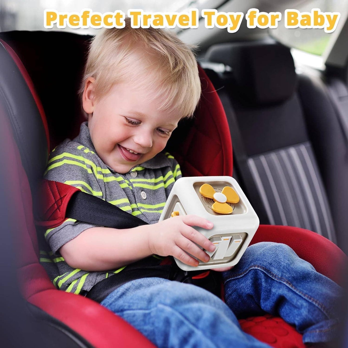 VIGOR - Busy Activity Cube for Fine Motor Skill Learning Montessori