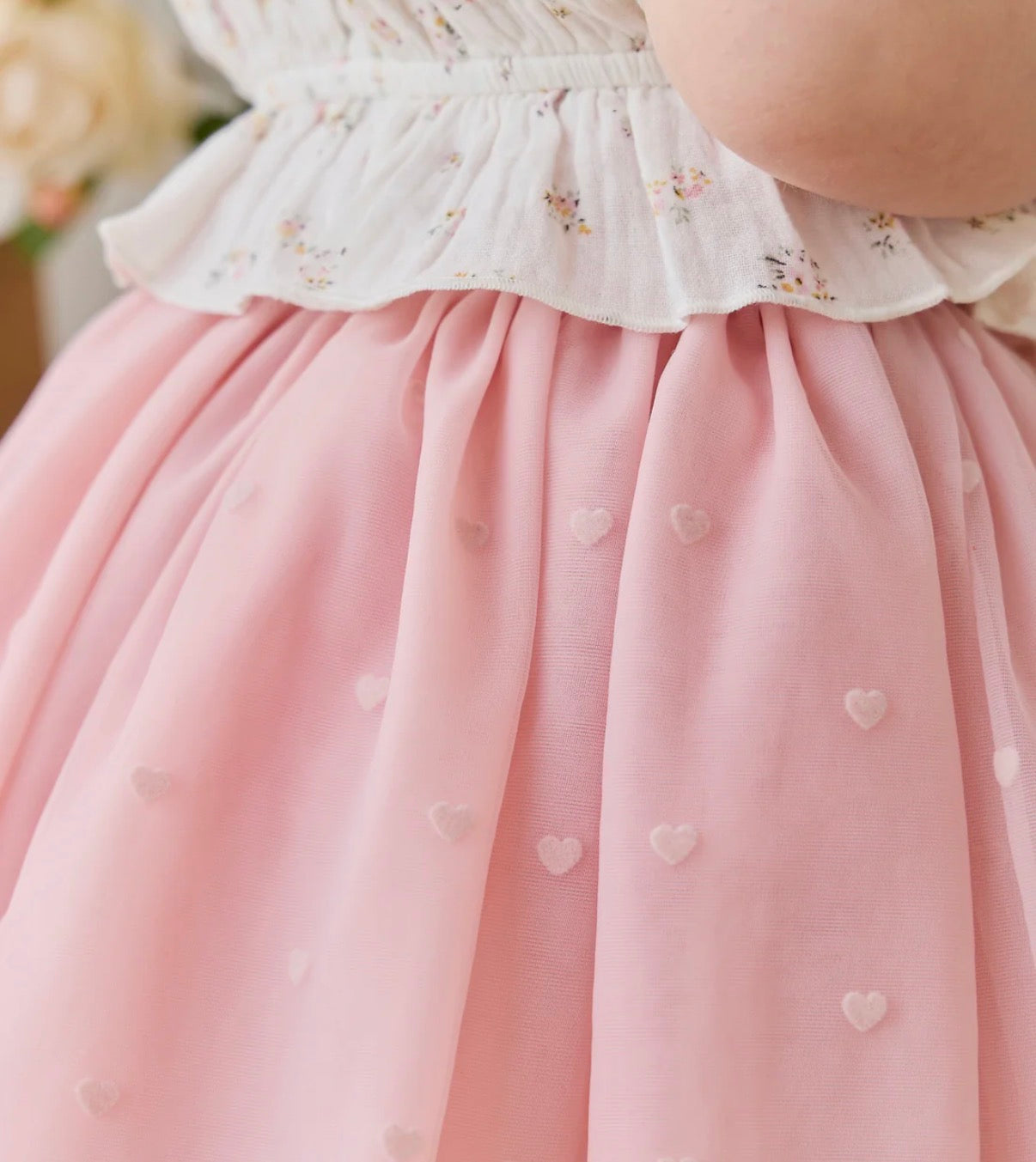 Jamie Kay - Lottie Skirt - Petite Heart Carnation