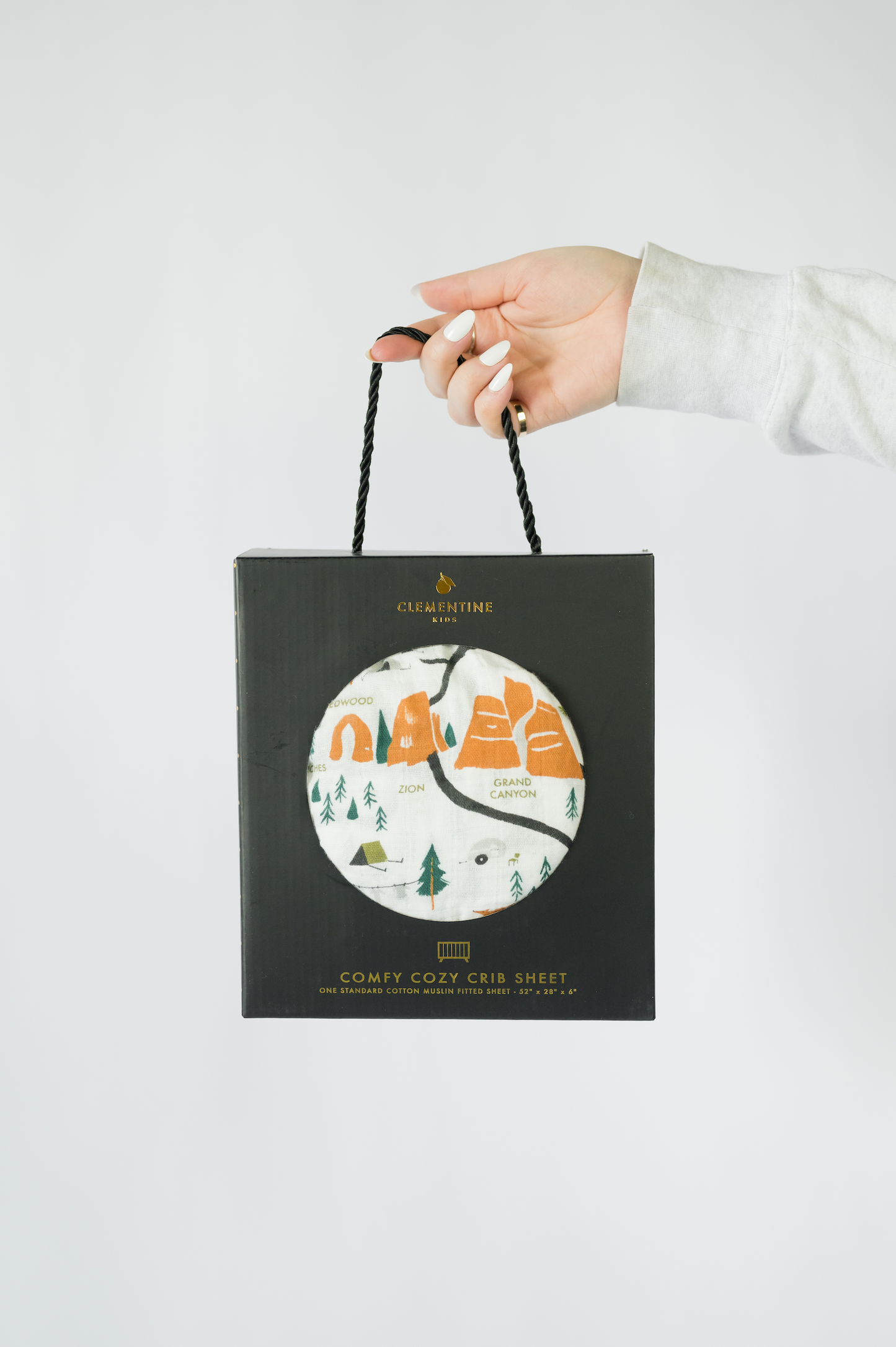 Clementine Kids - National Parks Crib Sheet