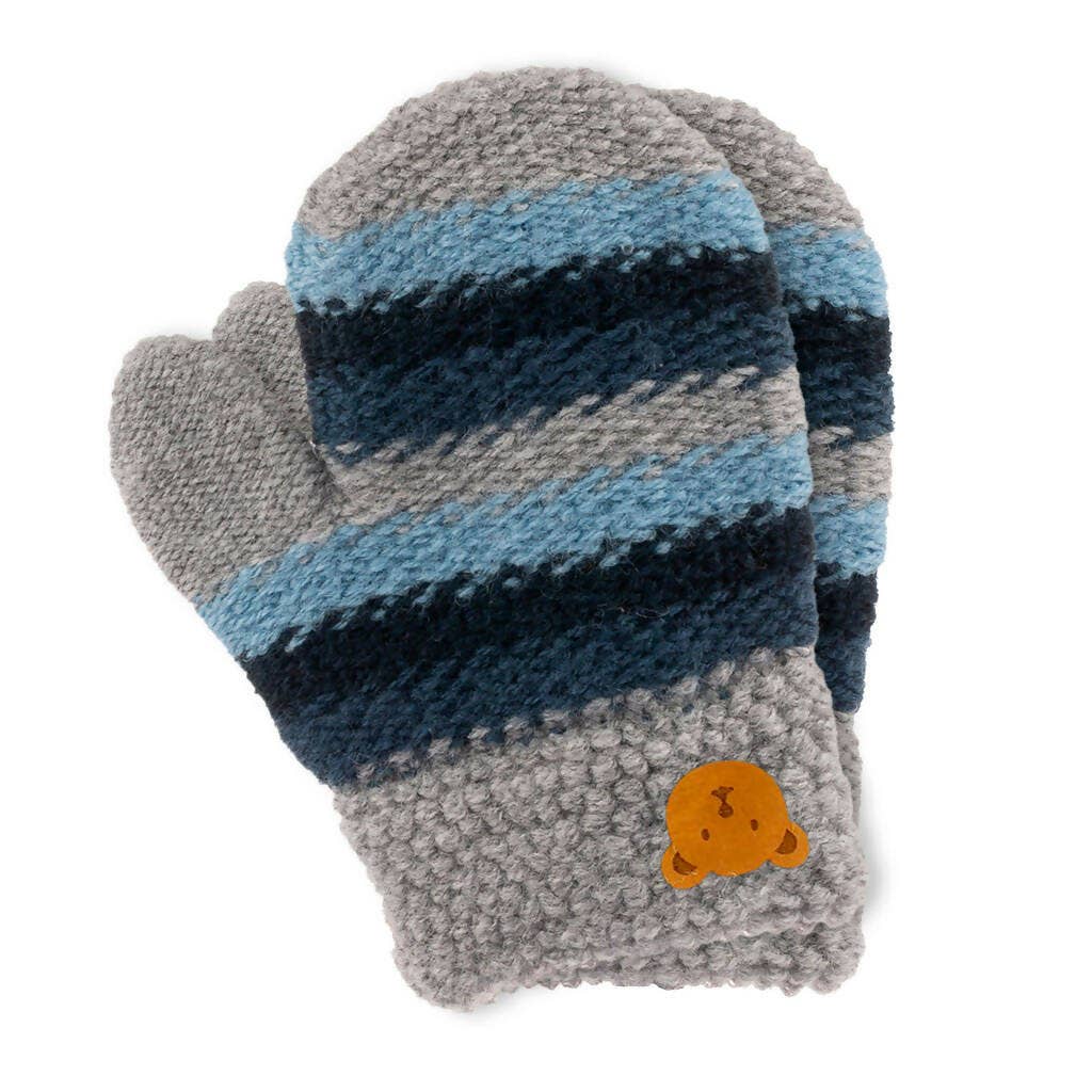 Wear Sierra - Soft Knit Mittens for Babies - Warm Unisex Mitten for Kids