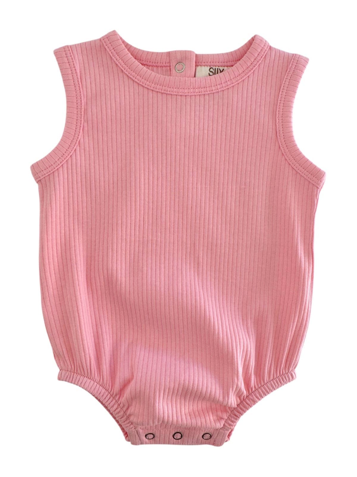 SIIX Collection - Pink / Organic Ribbed Dune Bubble