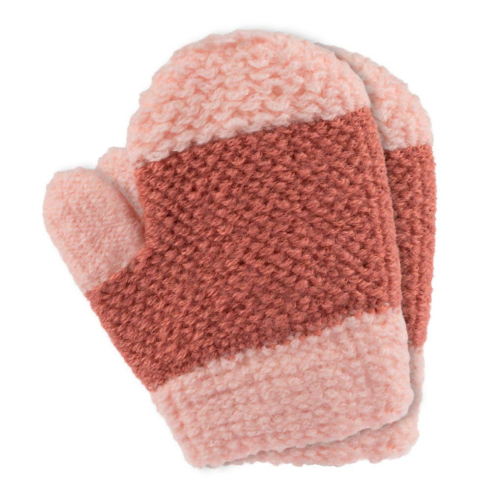 Wear Sierra - Soft Knit Mittens for Babies - Warm Unisex Mitten for Kids