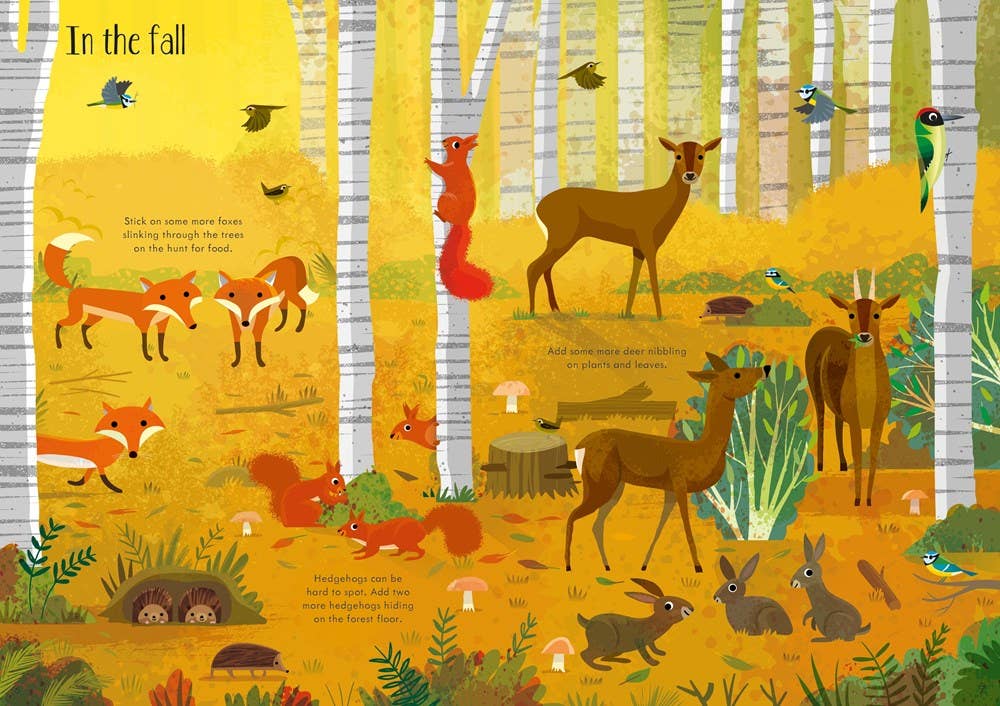 HarperCollins - Little First Stickers In The Forest : Usborne