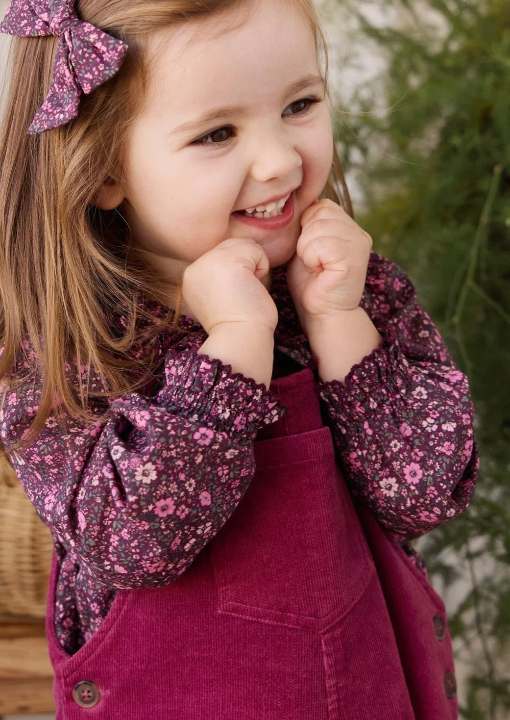 Jamie Kay - Organic Cotton Cecil Top - Floral Fig