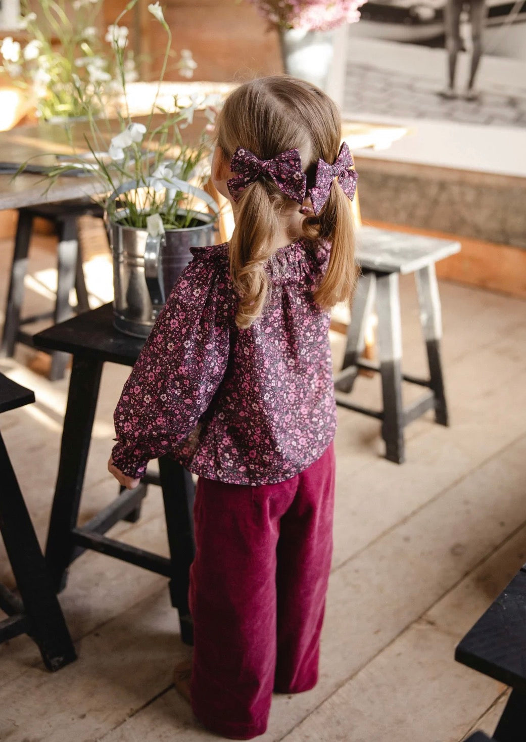 Jamie Kay - Organic Cotton Cecil Top - Floral Fig