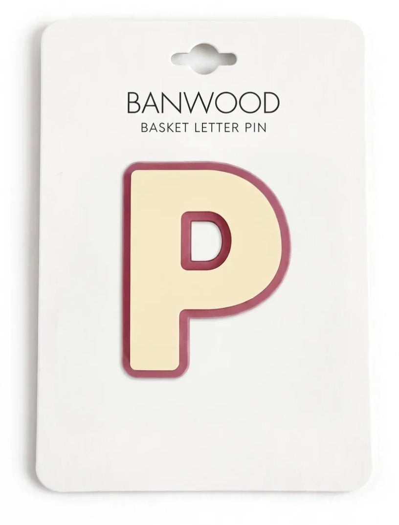 Banwood - Basket Letter Pins - Alphabet