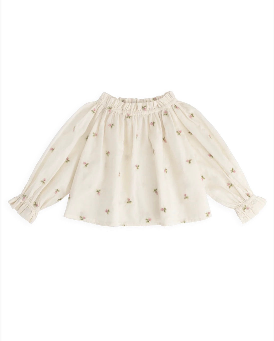 Jamie Kay - Organic Cotton Acacia Blouse - Rosebud Egret