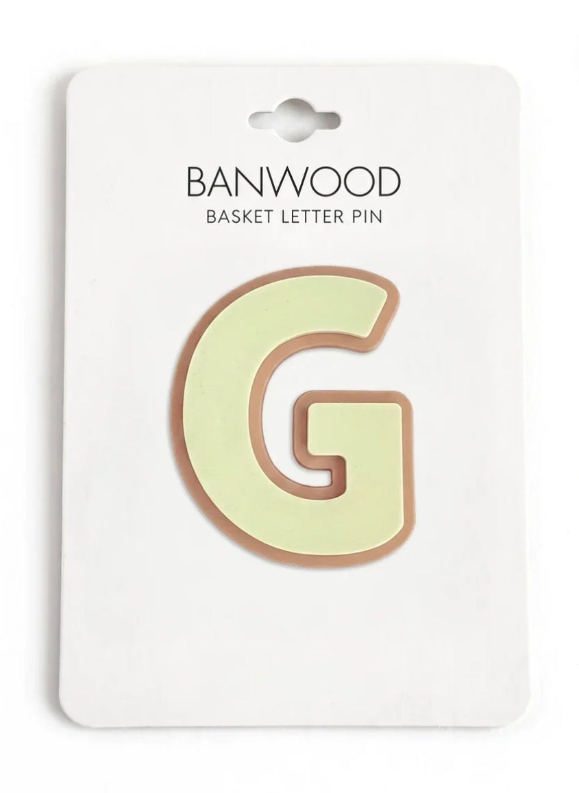 Banwood - Basket Letter Pins - Alphabet
