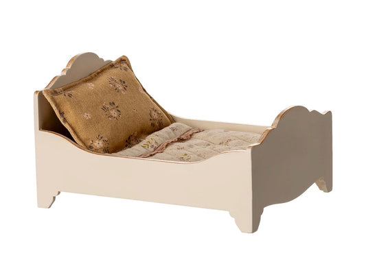 Maileg - Bed, Mouse - Off White