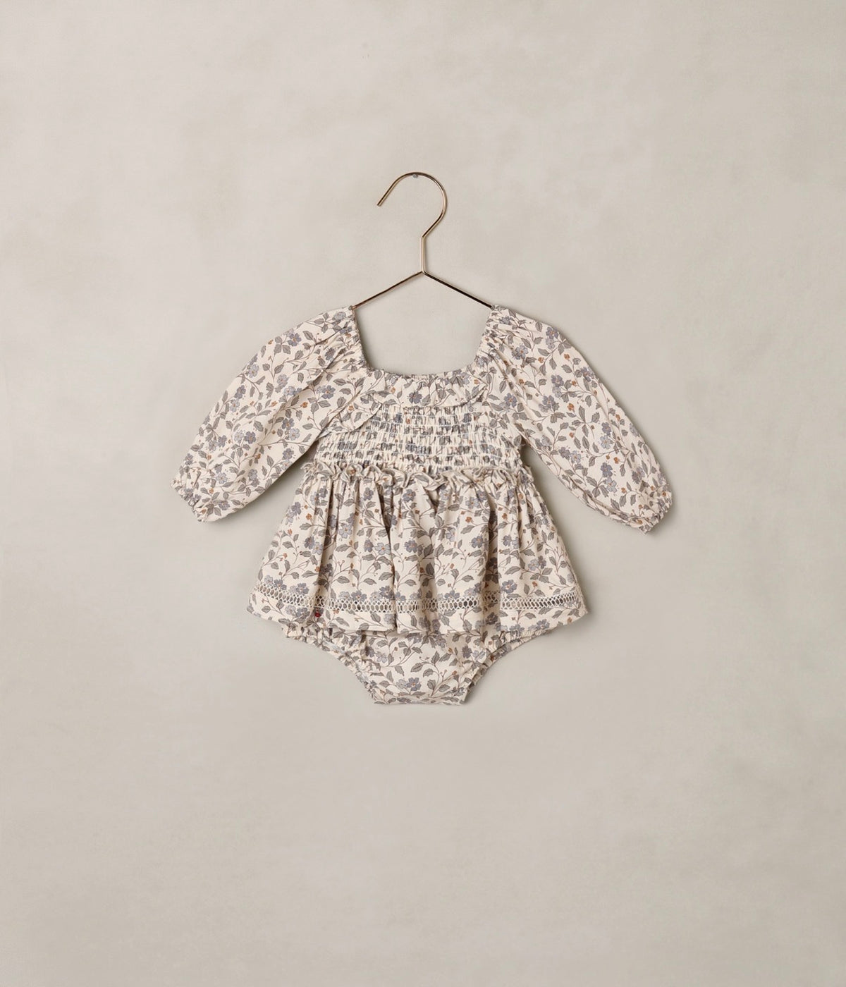 Noralee - Elodie Romper - Blue Garden