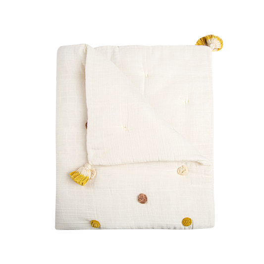 Crane Baby - Kendi Pom Pom Blanket