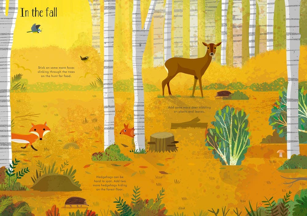 HarperCollins - Little First Stickers In The Forest : Usborne