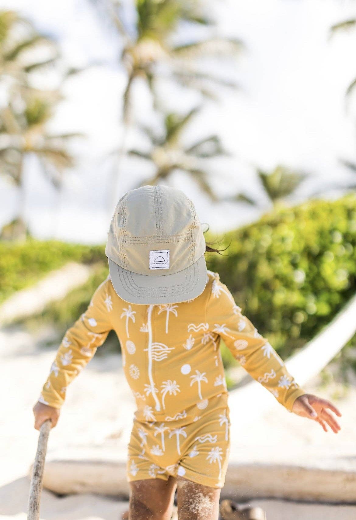 HEY AUGUST CO - Five-Panel Cap in Sage