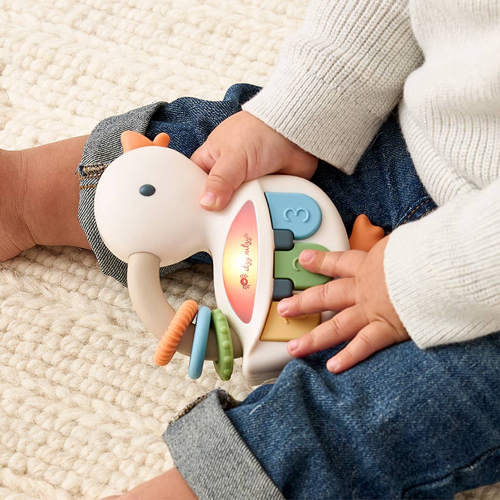 Itzy Ritzy - *NEW* Bitzy Tunes™ Goose - Light-up Interactive Piano Toy