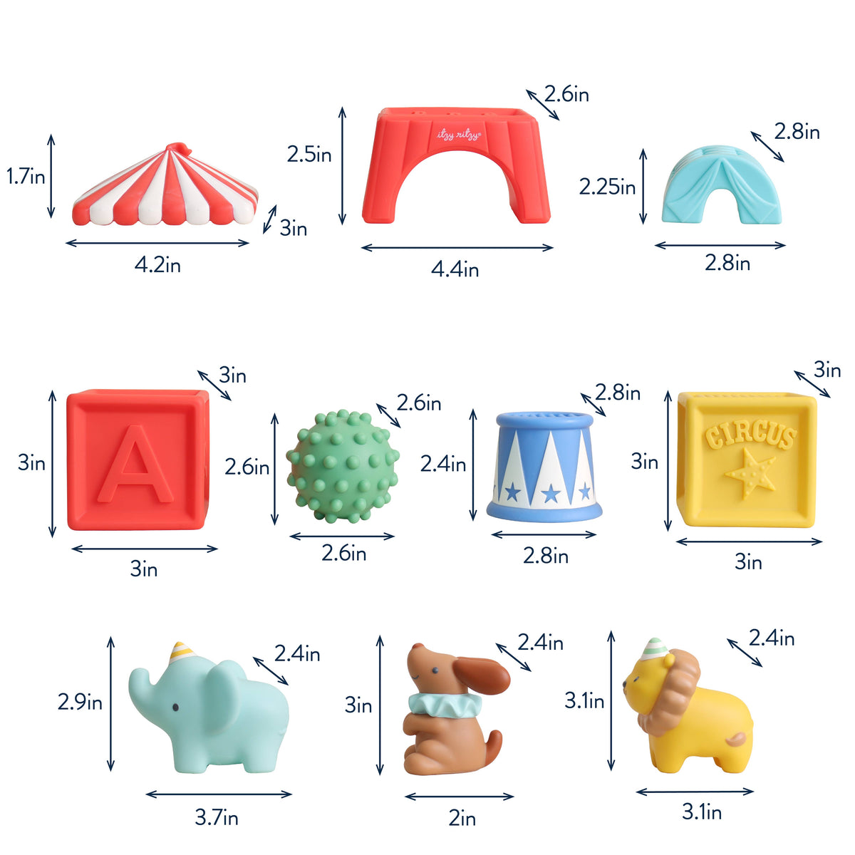 Itzy Ritzy - *NEW* Itzy Blocks™ - Circus