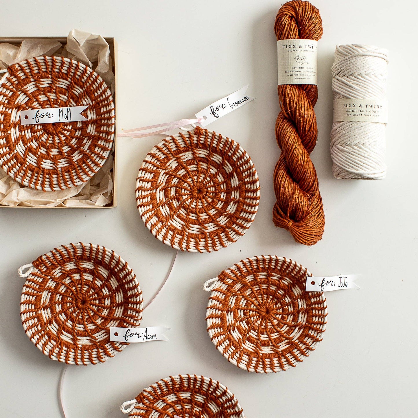 Flax & Twine - Jojo Jewelry Dishes Kit (makes 5)