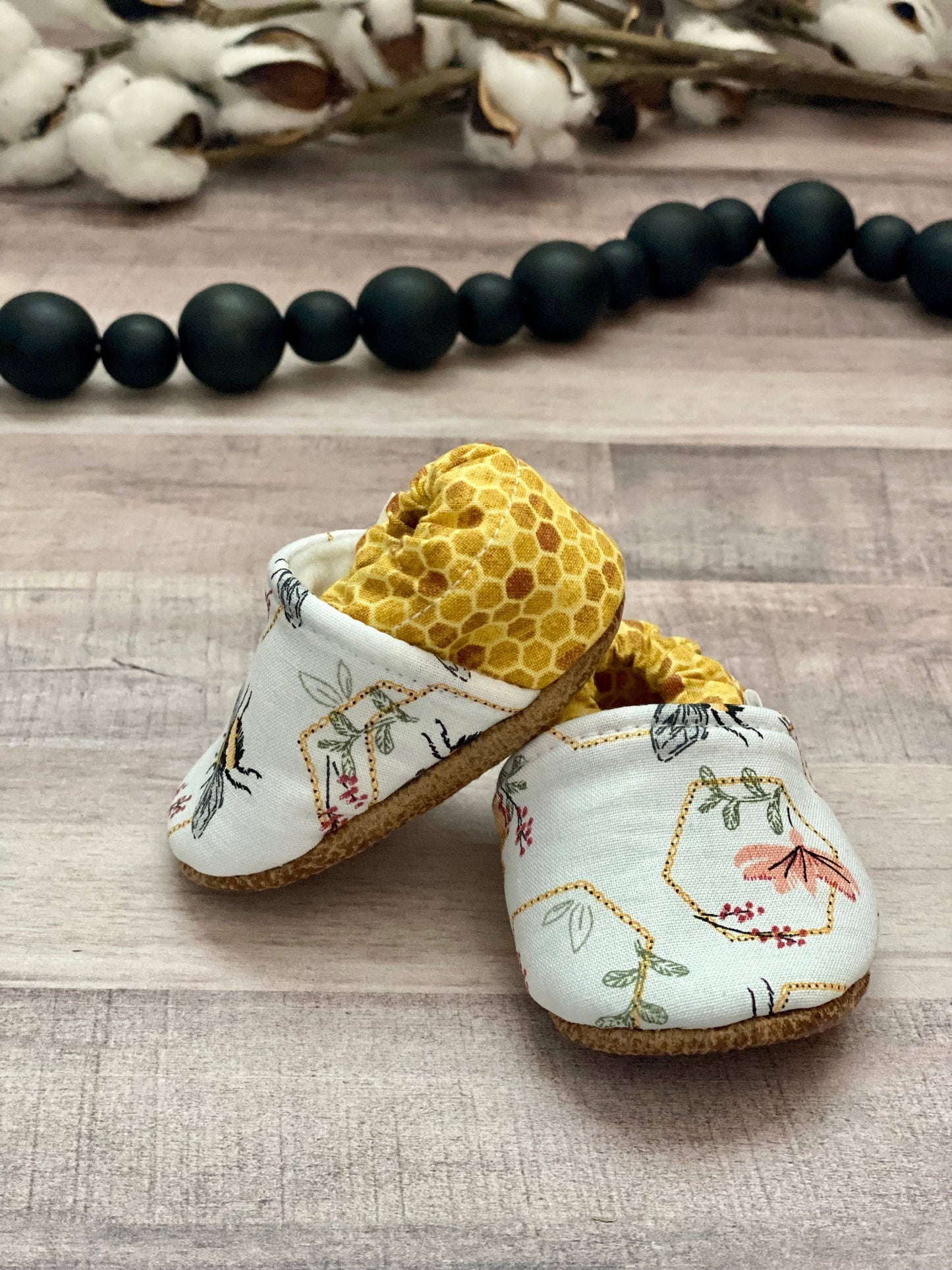 Trendy Baby Mocc Shop - Bees and Honey Moccasins