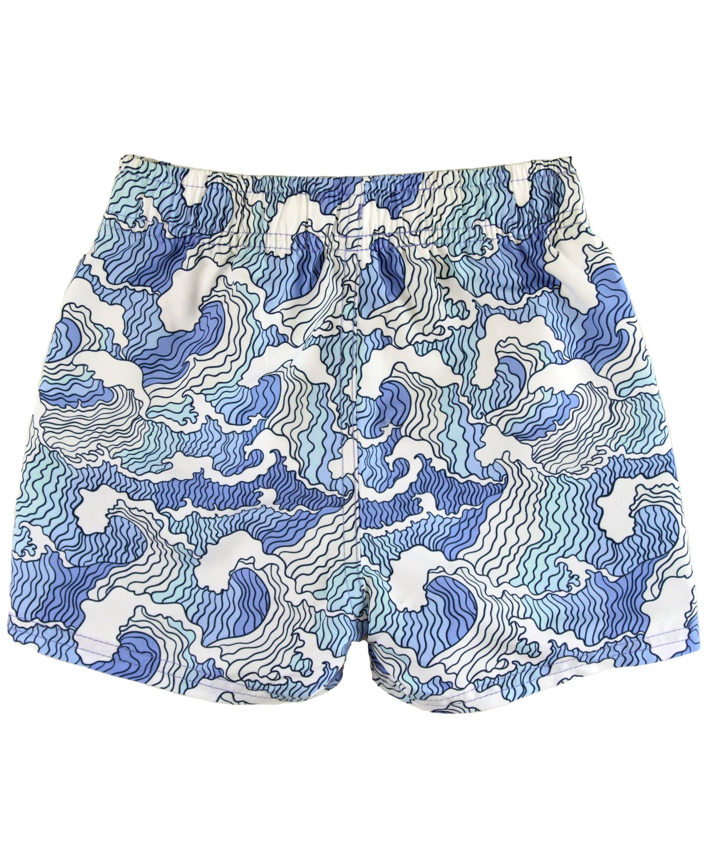RuffleButts + RuggedButts - Boys Ocean Camo Swim Trunks