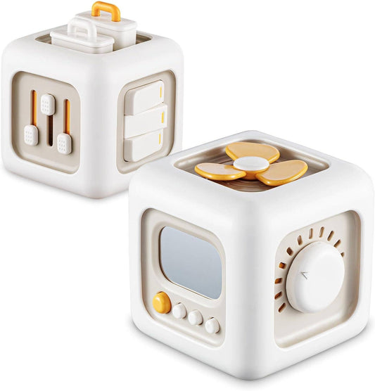 VIGOR - Busy Activity Cube for Fine Motor Skill Learning Montessori