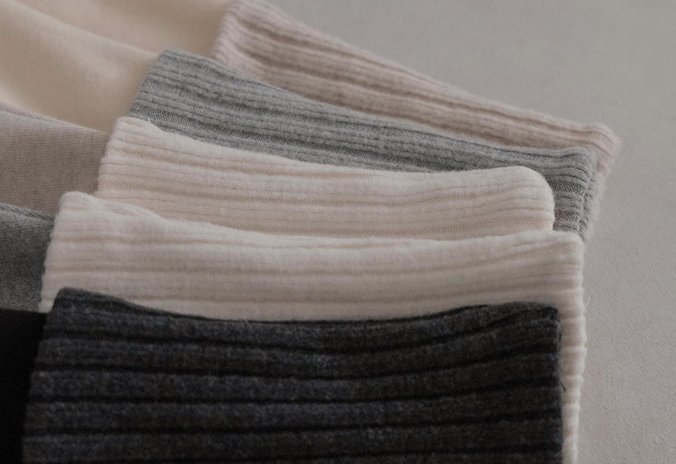 peekaboo - Baby/Toddler/Kids Fleece Leggings with Rollup Knitted Warmer