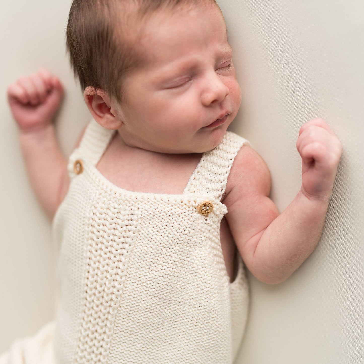 micu micu - Channel romper ecru