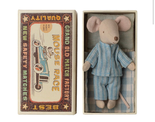 Maileg - Big Brother Mouse in Matchbox