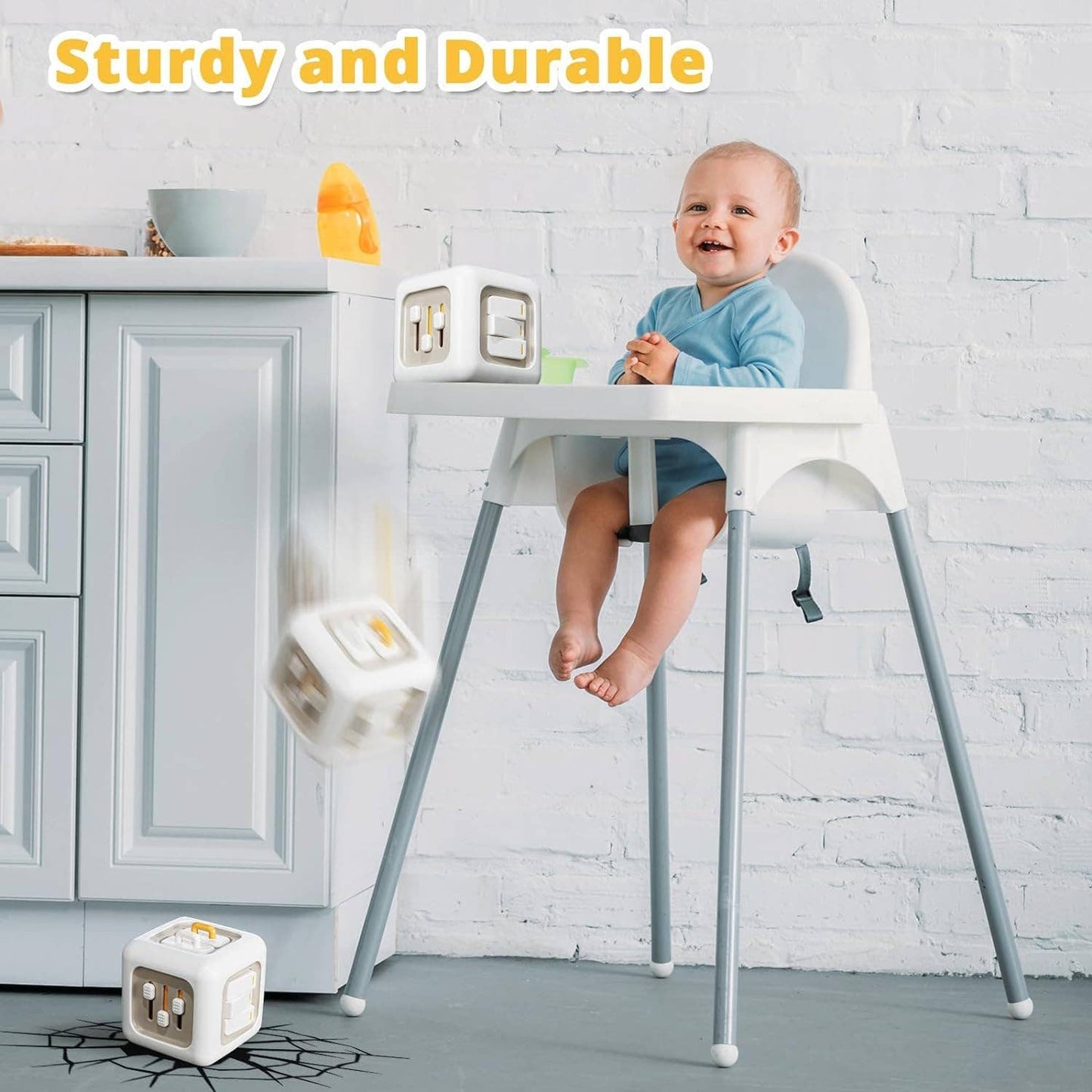 VIGOR - Busy Activity Cube for Fine Motor Skill Learning Montessori