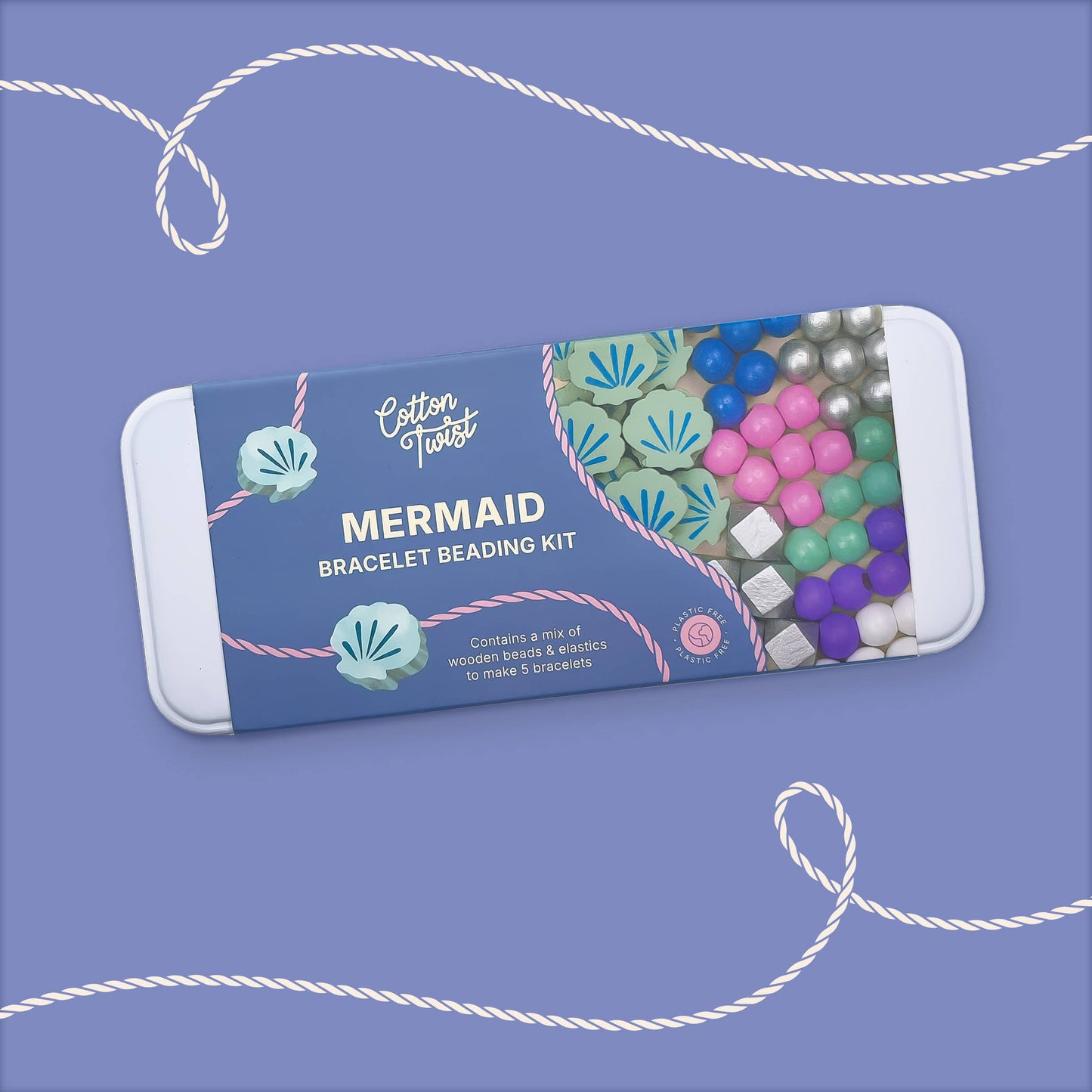 Cotton Twist - Mermaid Bracelet Bead Kit