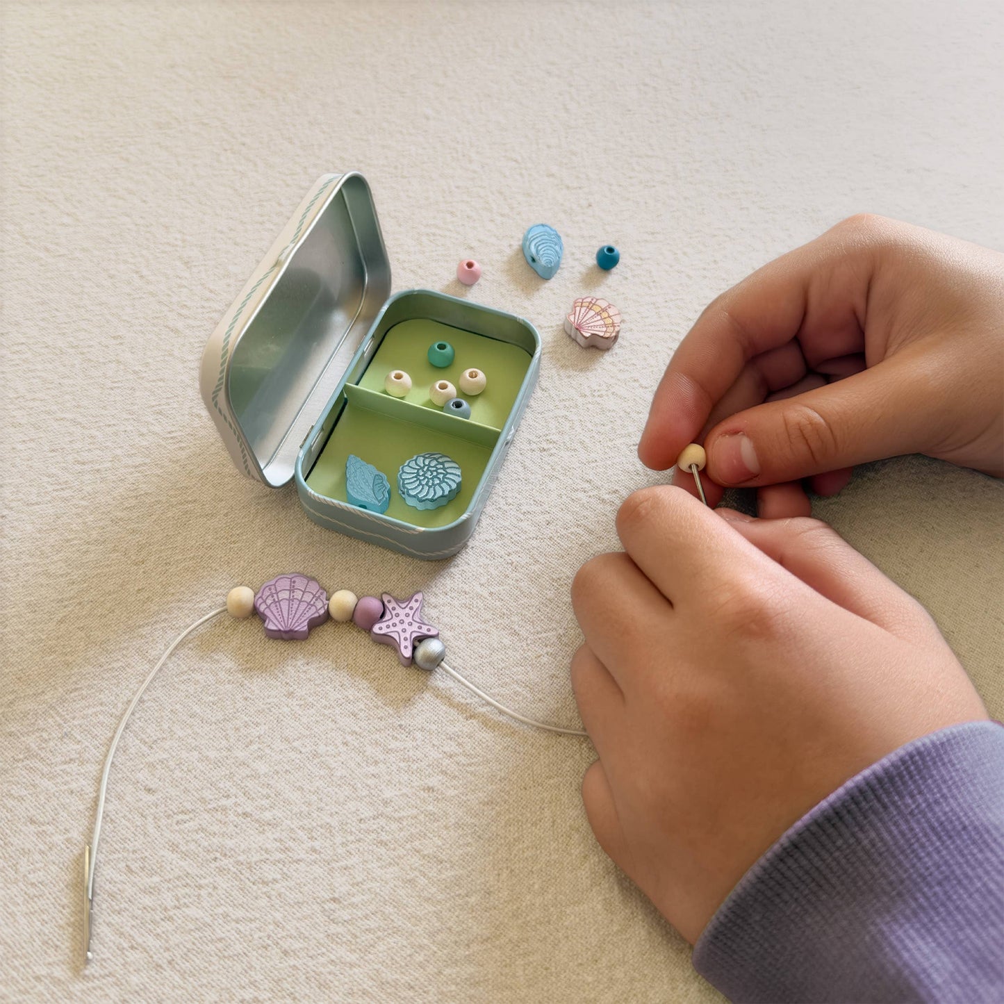 Cotton Twist - Seashell Bracelet Gift Kit