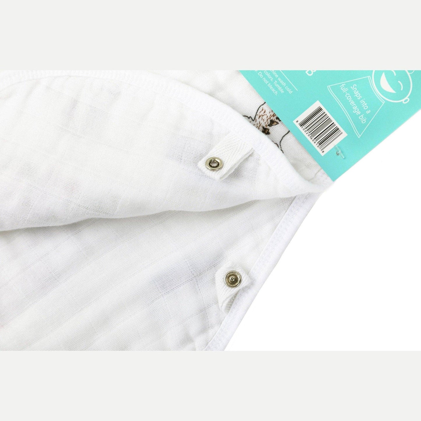 Little Hometown - Baby Burp Cloth & Bib Combo: Massachusetts (Floral)