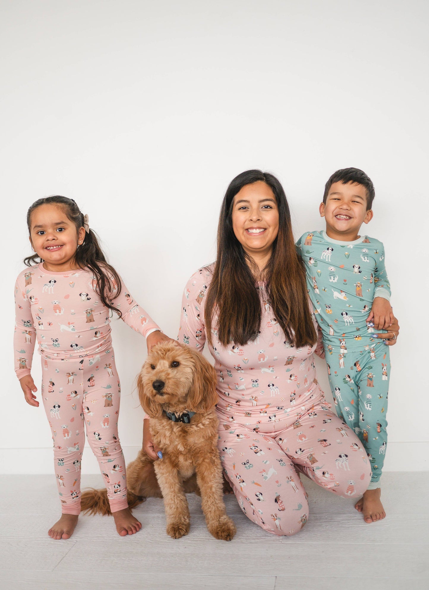 DreamLet - Puppy Egg Hunt (Long Sleeve PJ) - Pink