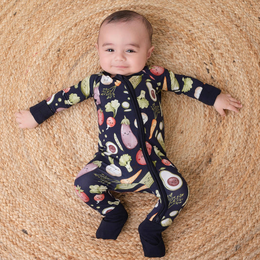 Jammie Session Jammies - Love You Veggie Much Romper