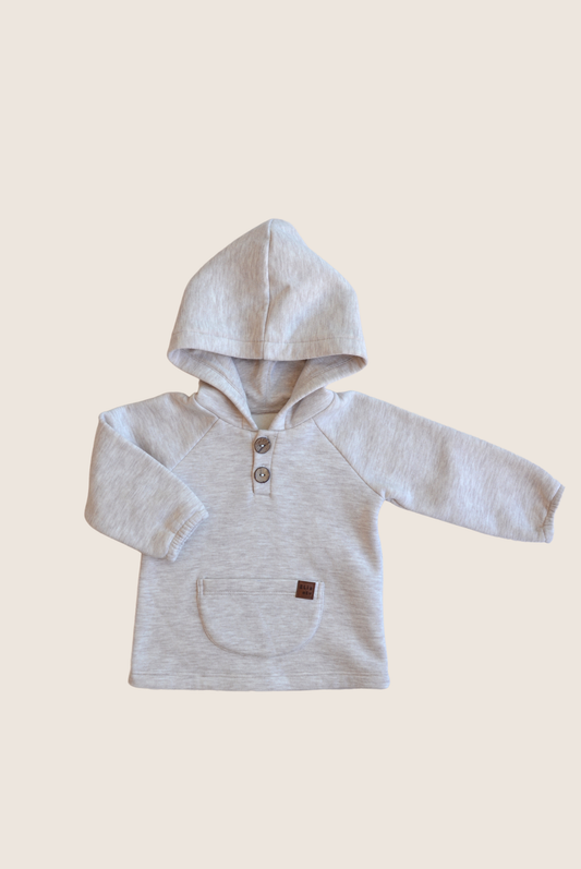 Eli & Nev - Baby / Kids Beige Hoodie OEKO-TEX