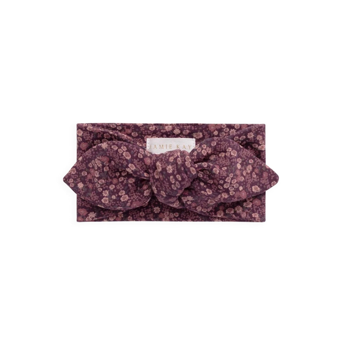 Jamie Kay - Organic Cotton Headband - Fig Floral