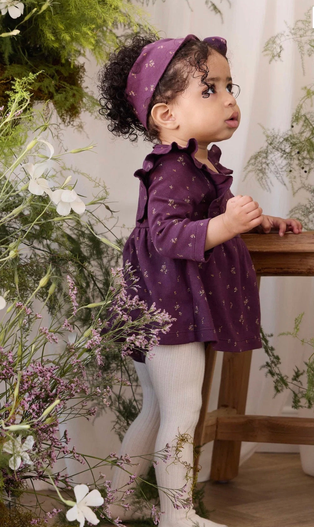 Jamie Kay - Organic Cotton Vivienne Playsuit - Dina Fig