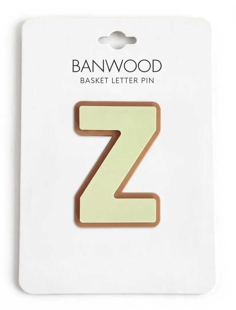 Banwood - Basket Letter Pins - Alphabet