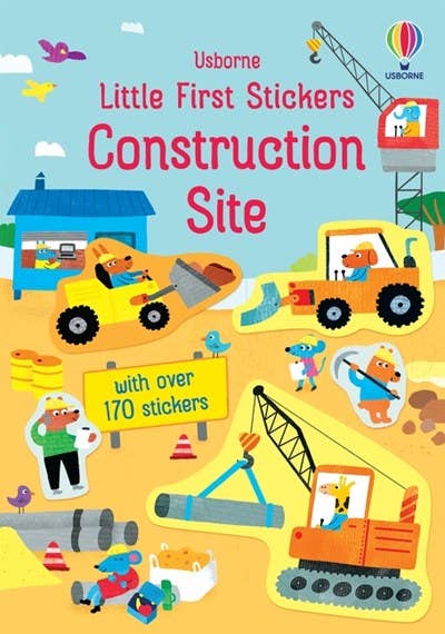 HarperCollins - Little First Stickers Construction Site : Usborne