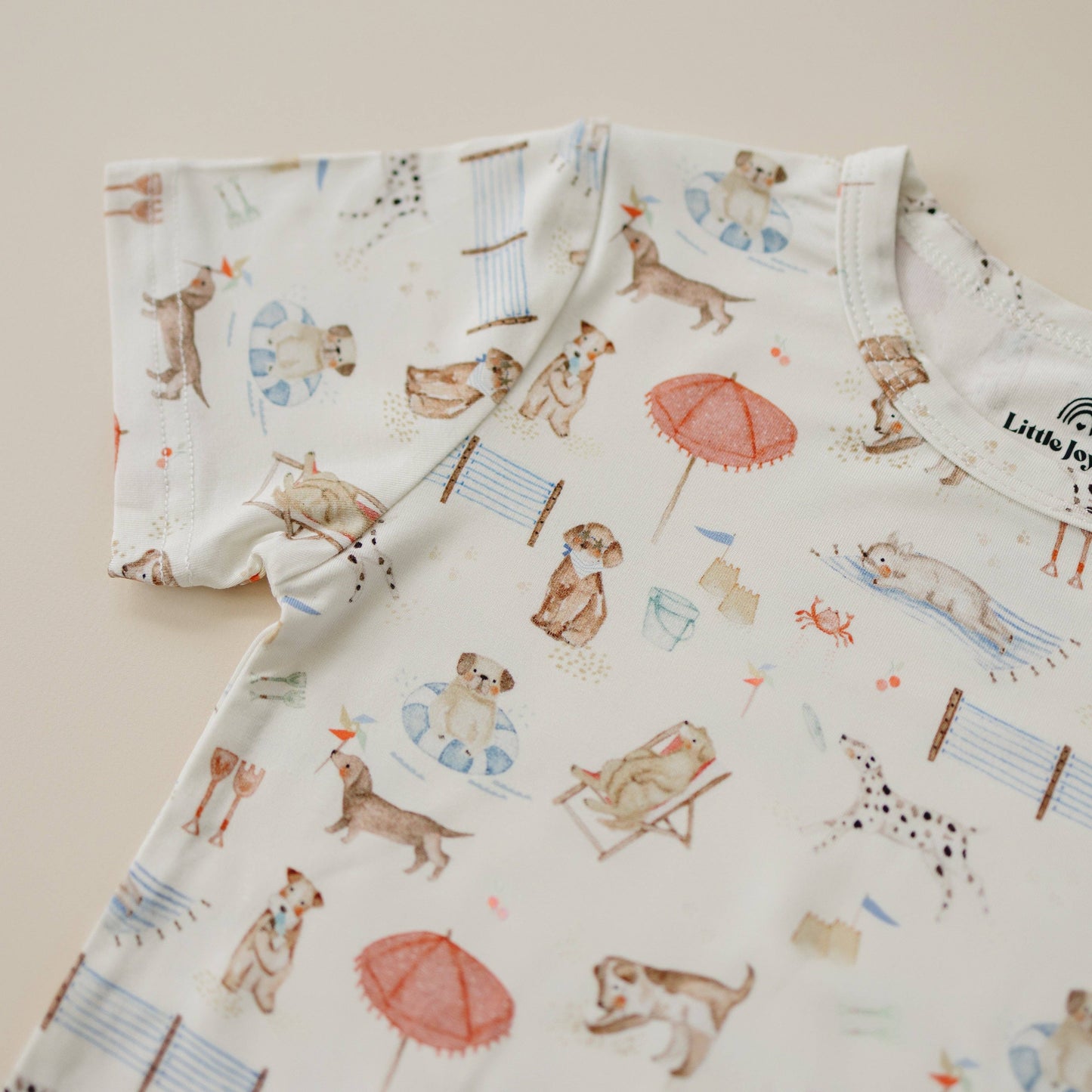 Little Joy Co. - Beach Pawty 2pc Bamboo Pajamas