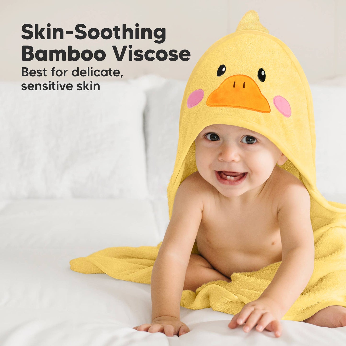 KeaBabies - KeaBabies Cuddle Baby Hooded Towel