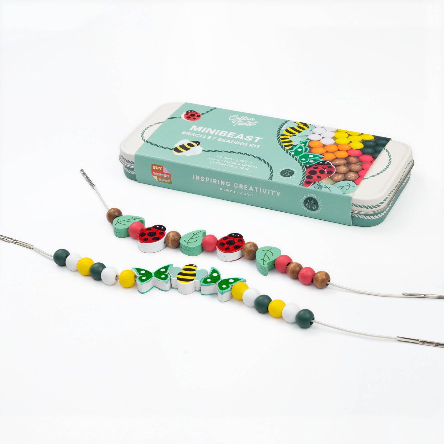 Cotton Twist (WE PREPAY ALL USA DUTIES) - Minibeast Bracelet Bead Kit