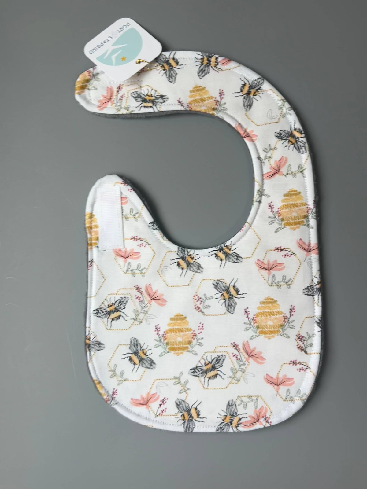 Port & Starbird - Busy Bees bib