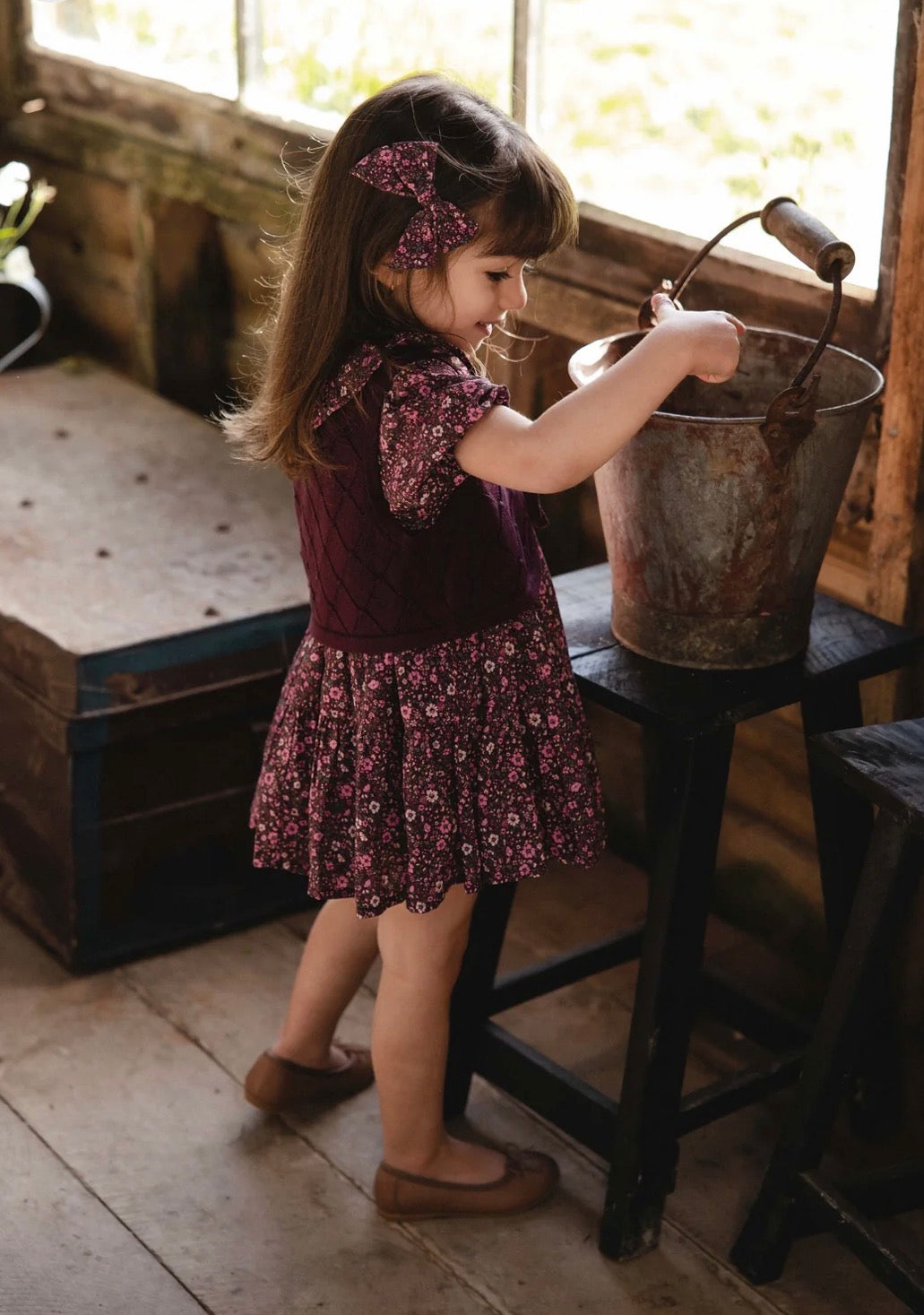 Jamie Kay - Lilah Knitted Vest - Fig