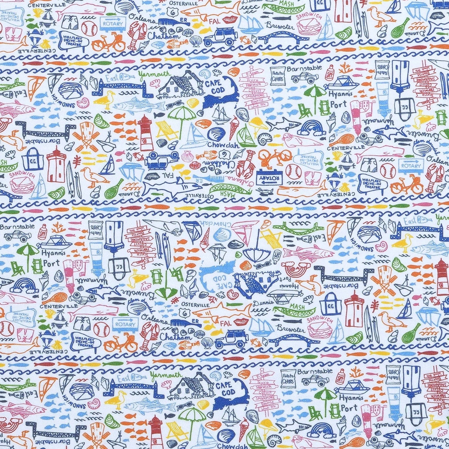 Joy Street - Cape Cod Two Piece Kids Pajamas