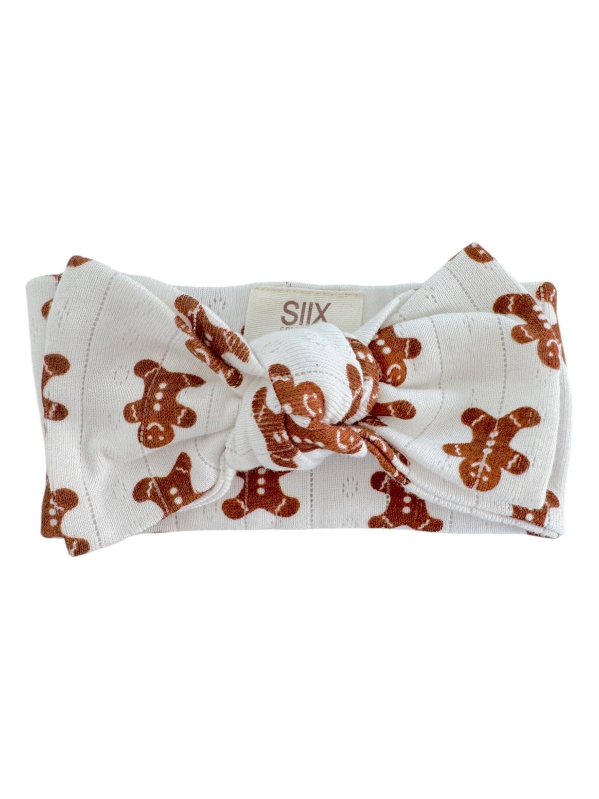 SIIX Collection - Gingerbread / Organic Pointelle Bow