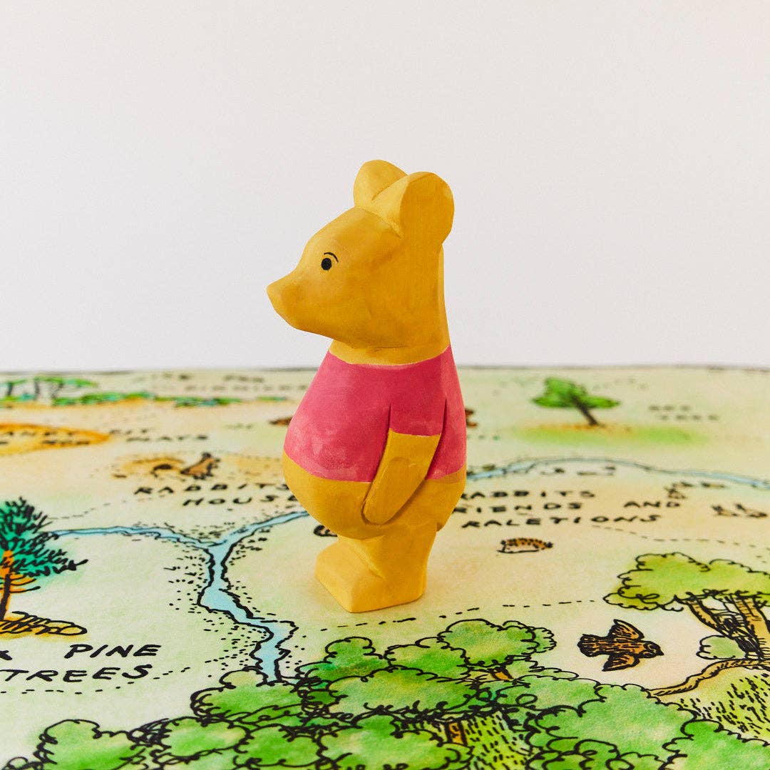 Sarah’s Silks - Winnie-the-Pooh Wooden Figure